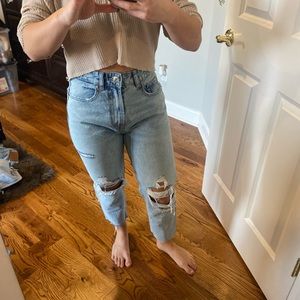 Zara mom jean